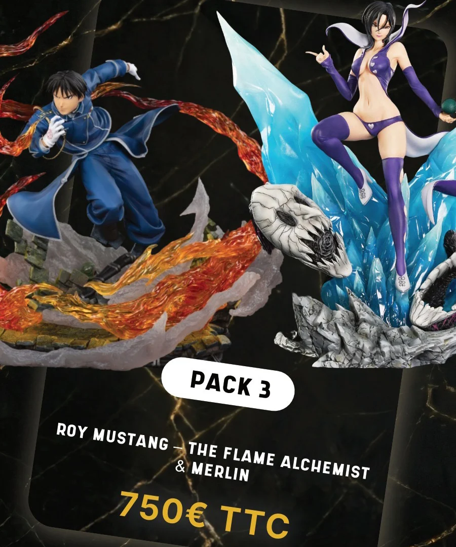 Pack Roy + Merlin